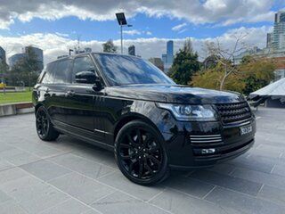 2014 Land Rover Range Rover L405 14.5MY Vogue SE Black 8 Speed Sports Automatic Wagon.