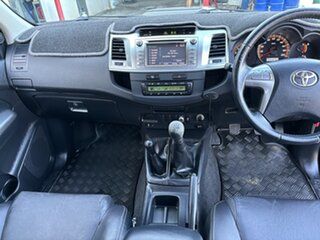 2014 Toyota Hilux KUN26R MY14 SR5 (4x4) Charcoal Grey 5 Speed Manual Dual Cab Pick-up