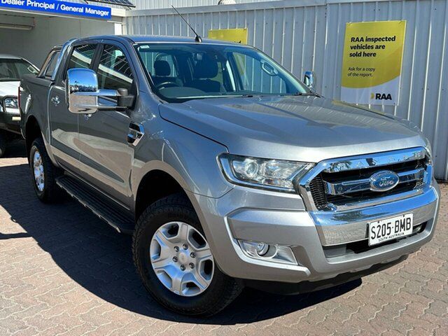 Used Ford Ranger PX MkII XLT Double Cab Christies Beach, 2016 Ford Ranger PX MkII XLT Double Cab Silver 6 Speed Sports Automatic Utility
