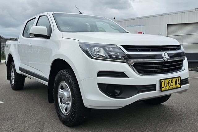 Used Holden Colorado RG MY19 LS Pickup Crew Cab Cardiff, 2019 Holden Colorado RG MY19 LS Pickup Crew Cab White 6 Speed Sports Automatic Utility