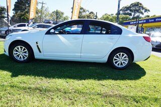 2014 Holden Commodore VF MY14 Evoke Heron White 6 Speed Sports Automatic Sedan.