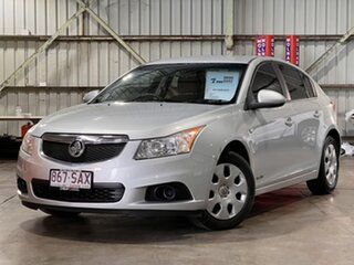 2011 Holden Cruze JH Series II MY12 CD Silver 6 Speed Sports Automatic Hatchback.