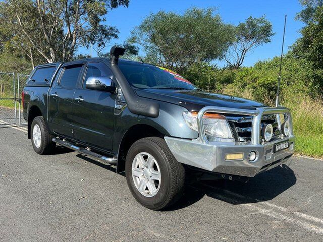 Used Ford Ranger PX XLT Double Cab Yallah, 2014 Ford Ranger PX XLT Double Cab Grey 6 Speed Sports Automatic Utility