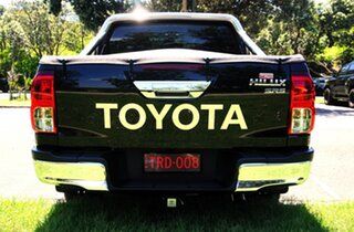 2017 Toyota Hilux GUN126R SR5 Double Cab Black 6 Speed Sports Automatic Utility