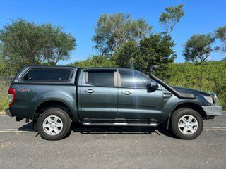 2014 Ford Ranger PX XLT Double Cab Grey 6 Speed Sports Automatic Utility