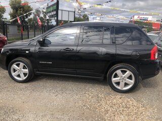 2012 Jeep Compass MK MY12 Limited (4x4) Black Continuous Variable Wagon