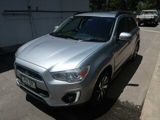 2015 Mitsubishi ASX XB MY15.5 LS 2WD Silver 6 Speed Constant Variable Wagon.