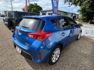 2013 Toyota Corolla ZRE182R Ascent Sport Blue 6 Speed Manual Hatchback.