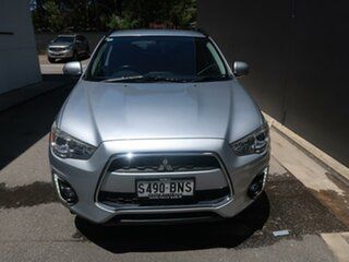 2015 Mitsubishi ASX XB MY15.5 LS 2WD Silver 6 Speed Constant Variable Wagon.