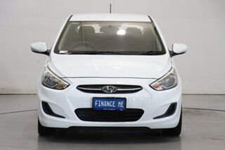 2017 Hyundai Accent RB5 MY17 Sport White 6 Speed Sports Automatic Hatchback.