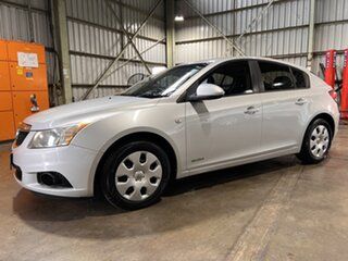 2011 Holden Cruze JH Series II MY12 CD Silver 6 Speed Sports Automatic Hatchback.