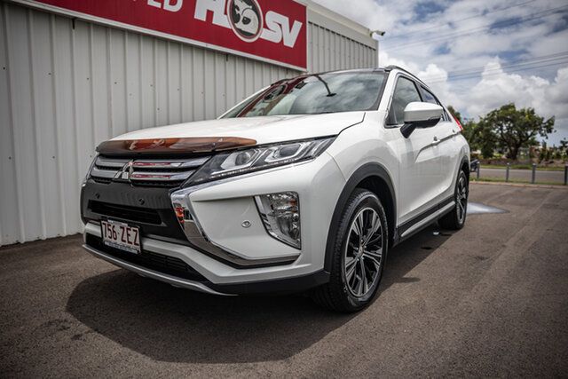 Used Mitsubishi Eclipse Cross YA MY18 Exceed 2WD Bundaberg, 2018 Mitsubishi Eclipse Cross YA MY18 Exceed 2WD White 8 Speed Constant Variable Wagon