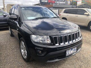 2012 Jeep Compass MK MY12 Limited (4x4) Black Continuous Variable Wagon
