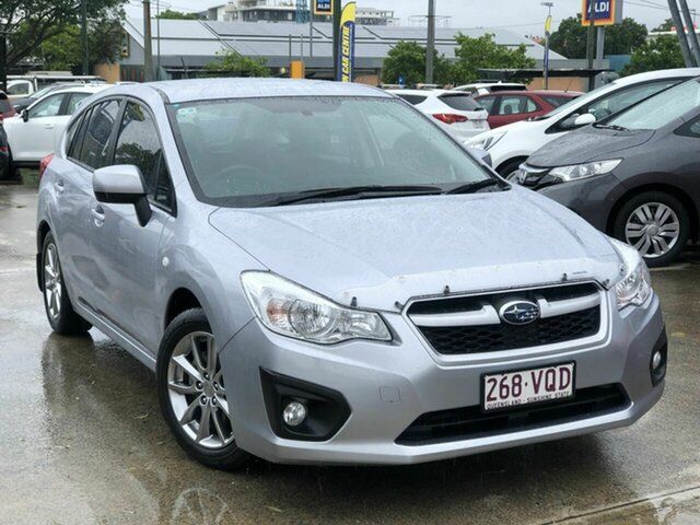 Used Subaru Impreza G4 MY14 2.0i Lineartronic AWD Chermside, 2015 Subaru Impreza G4 MY14 2.0i Lineartronic AWD Silver 6 Speed Constant Variable Hatchback