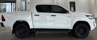 2020 Toyota Hilux GUN136R SR Double Cab 4x2 Hi-Rider White 6 Speed Manual Utility.