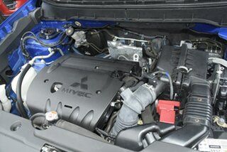 2017 Mitsubishi ASX XC MY17 LS (2WD) Blue Continuous Variable Wagon