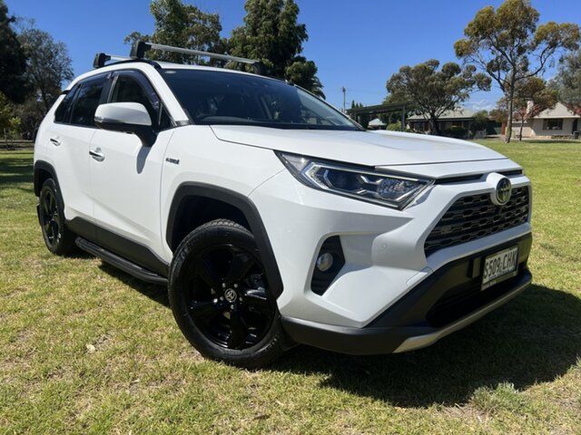 Used Toyota RAV4 Axah52R Cruiser (2WD) Hybrid Hampstead Gardens, 2020 Toyota RAV4 Axah52R Cruiser (2WD) Hybrid White Continuous Variable Wagon