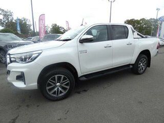 2019 Toyota Hilux GUN126R MY19 SR5 (4x4) White 6 Speed Automatic Double Cab Pick Up