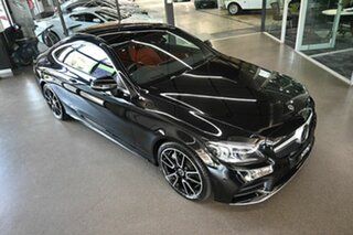 2021 Mercedes-Benz C-Class C205 802MY C300 9G-Tronic Black 9 Speed Sports Automatic Coupe