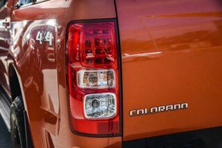 2015 Holden Colorado RG MY15 Storm Crew Cab Orange 6 Speed Sports Automatic Utility