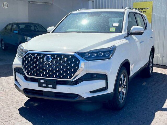 New Ssangyong Rexton Y461 MY24 ELX Christies Beach, 2023 Ssangyong Rexton Y461 MY24 ELX White 8 Speed Sports Automatic Wagon