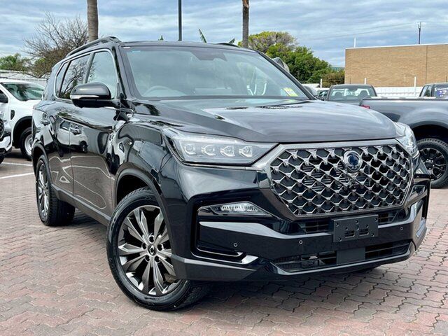 New Ssangyong Rexton Y461 MY24 Ultimate Sport Pack Christies Beach, 2023 Ssangyong Rexton Y461 MY24 Ultimate Sport Pack Black 8 Speed Sports Automatic Wagon
