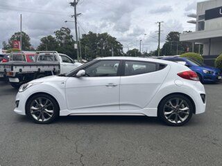 2017 Hyundai Veloster FS5 Series II SR Coupe D-CT Turbo White 7 Speed Sports Automatic Dual Clutch