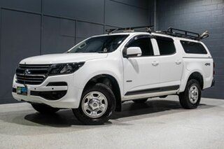 2018 Holden Colorado RG MY19 LS (4x4) (5Yr) White 6 Speed Automatic Crew Cab Pickup.