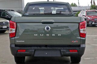 2023 Ssangyong Musso Q261 MY24 Ultimate Luxury Crew Cab XLV Green 6 Speed Sports Automatic Utility