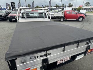 2021 Mazda BT-50 TFS40J XT White 6 Speed Manual Cab Chassis