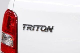 2018 Mitsubishi Triton MQ GLX White 5 Speed Sports Automatic Utility