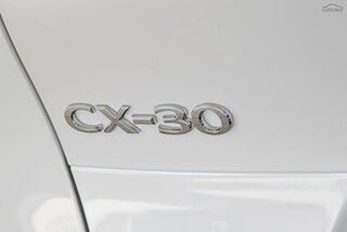 2023 Mazda CX-30 DM2W7A G20 SKYACTIV-Drive Evolve White 6 Speed Sports Automatic Wagon