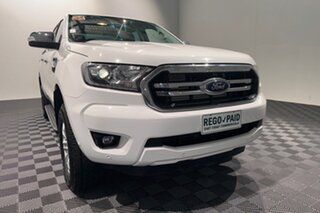 2019 Ford Ranger PX MkIII 2020.25MY XLT White 6 speed Automatic Double Cab Pick Up.