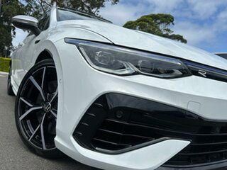 2022 Volkswagen Golf 8 MY22.5 R DSG 4MOTION White 7 Speed Sports Automatic Dual Clutch Wagon.