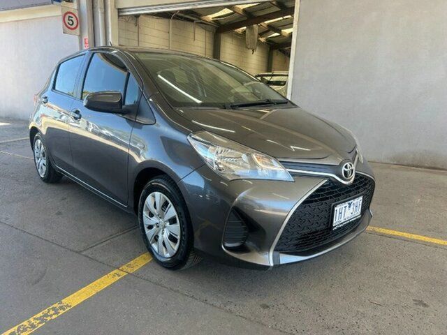 Used Toyota Yaris NCP130R Ascent Melton, 2016 Toyota Yaris NCP130R Ascent Grey 4 Speed Automatic Hatchback