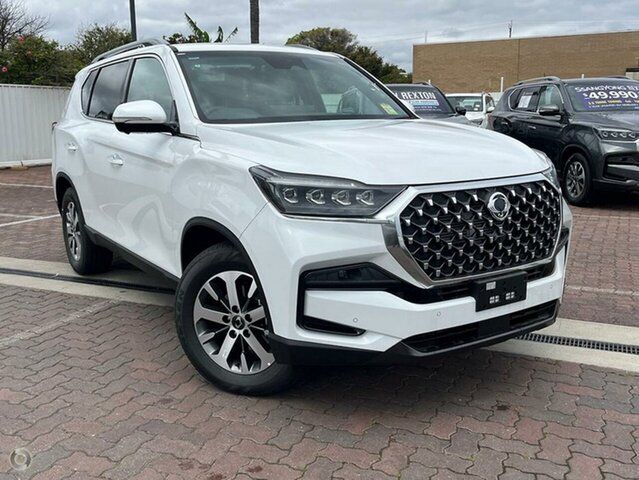 New Ssangyong Rexton Y461 MY24 Ultimate Christies Beach, 2023 Ssangyong Rexton Y461 MY24 Ultimate White 8 Speed Sports Automatic Wagon
