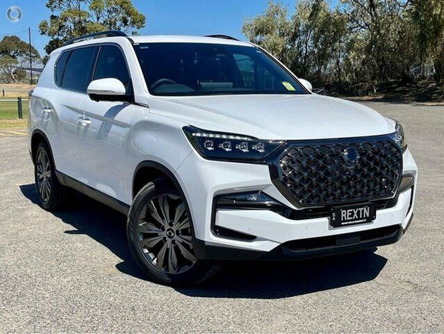 Used Ssangyong Rexton Y461 MY24 Ultimate Sport Pack Christies Beach, 2023 Ssangyong Rexton Y461 MY24 Ultimate Sport Pack White 8 Speed Sports Automatic Wagon