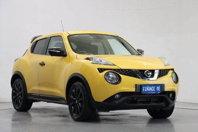 Used Nissan Juke F15 Series 2 Ti-S X-tronic AWD Victoria Park, 2016 Nissan Juke F15 Series 2 Ti-S X-tronic AWD Yeow 1 Speed Constant Variable Hatchback