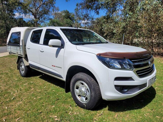 Used Holden Colorado RG MY19 LS Crew Cab Wodonga, 2018 Holden Colorado RG MY19 LS Crew Cab White 6 Speed Sports Automatic Cab Chassis
