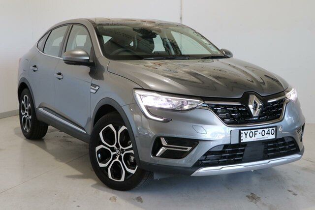 Used Renault Arkana JL1 MY22 Intens Coupe EDC Wagga Wagga, 2022 Renault Arkana JL1 MY22 Intens Coupe EDC Grey 7 Speed Sports Automatic Dual Clutch Hatchback
