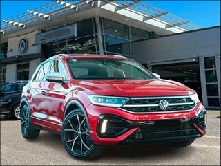 2023 Volkswagen T-ROC D11 MY23 R DSG 4MOTION Red 7 Speed Sports Automatic Dual Clutch Wagon.