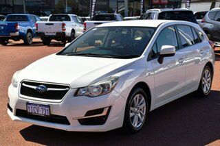2016 Subaru Impreza G4 MY16 2.0i Lineartronic AWD White 6 Speed Constant Variable Hatchback.