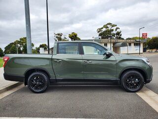 2023 Ssangyong Musso Q261 MY24 Ultimate Luxury Crew Cab XLV Amazonian Green 6 Speed Sports Automatic