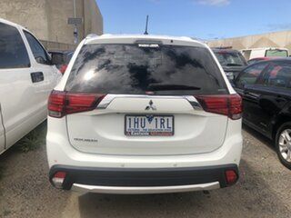 2016 Mitsubishi Outlander ZK MY17 LS Safety Pack (4x2) White Continuous Variable Wagon