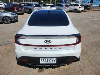 2021 Hyundai Sonata DN8.V1 MY21 N Line DCT White 8 Speed Sports Automatic Dual Clutch Sedan