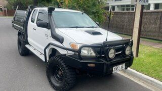 2007 Toyota Hilux KUN26R 07 Upgrade SR (4x4) White 5 Speed Manual X Cab Cab Chassis