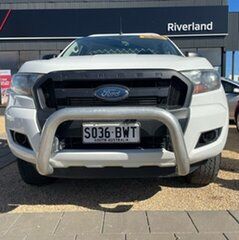 2018 Ford Ranger PX MkII MY18 XL 2.2 Hi-Rider (4x2) White 6 Speed Automatic Cab Chassis.