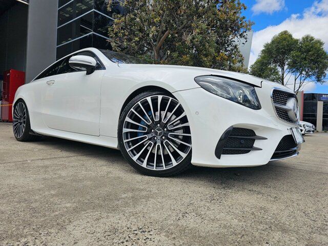Used Mercedes-Benz E-Class C238 E400 9G-Tronic PLUS 4MATIC Seaford, 2017 Mercedes-Benz E-Class C238 E400 9G-Tronic PLUS 4MATIC White 9 Speed Sports Automatic Coupe