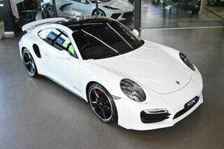 2015 Porsche 911 991 MY15 Turbo PDK AWD White 7 Speed Sports Automatic Dual Clutch Coupe
