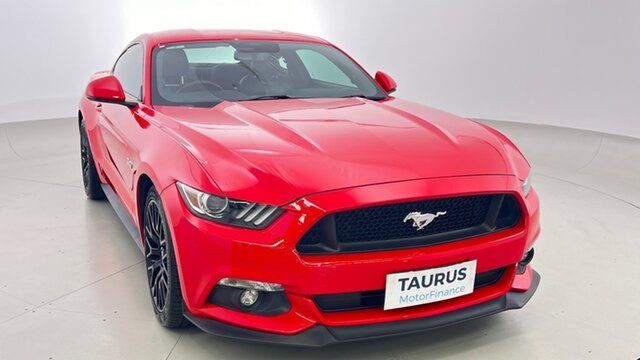 Pre-Loved Ford Mustang FM 2017MY GT Fastback SelectShift Essendon Fields, 2017 Ford Mustang FM 2017MY GT Fastback SelectShift Red 6 Speed Sports Automatic FASTBACK - COUPE
